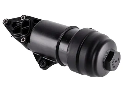 Ölfilter mit Halterung. Porsche 958 Cayenne / 970 Panamera 3.0L V6 Hybrid 2010–2017 - 95810701010, 95810701011, PAB115405 - A1425100